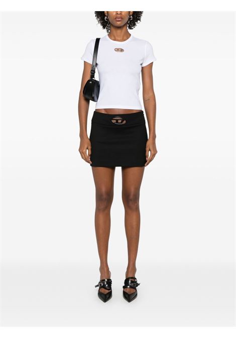 t uncutie long t-shit woman white DIESEL | A16839 0CLBR100